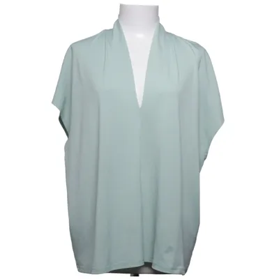Topp (Turkos) från H&M Modern Classic Elastan, Polyester