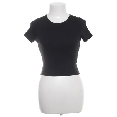 T-shirt (Schwarz) von Clockhouse by C&A Baumwolle, Elasthan
