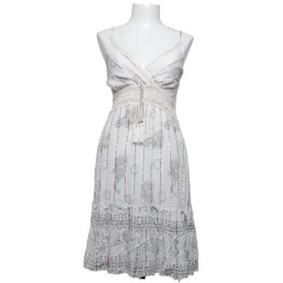 Jurk (Wit, Grijs) Viscose