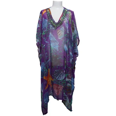 Strandjurk (Lila, Meerkleurig) van Zuiki Polyester