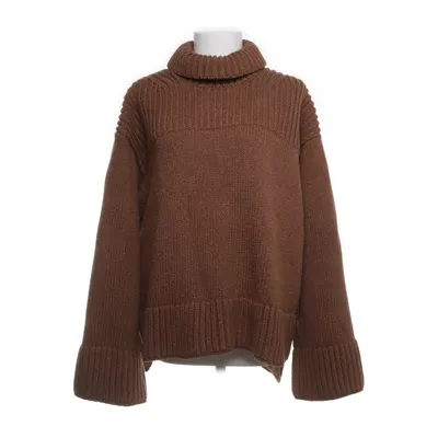 Polotröja (Brun) från Acne Studios Akryl, Polyester, Silke, Ull