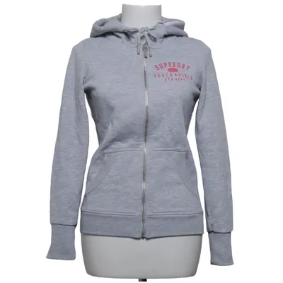 Hoodie (Gray) from Superdry Track & Field Cotton, Polyester