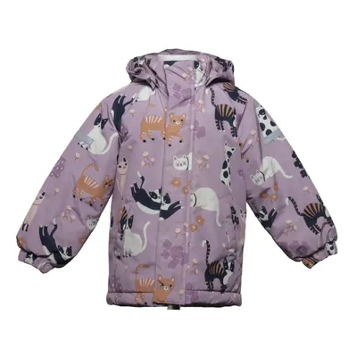 Vinterjacka (Lila, Flerfärgad) från Lindex Kids Polyester