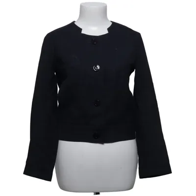 Blazer (Bleu) de Vanessabruno Coton, Soie