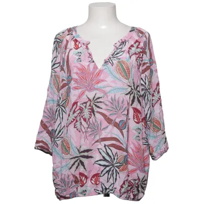 Blouse (Pink, Multicolored) from Erfo Pure Viscose