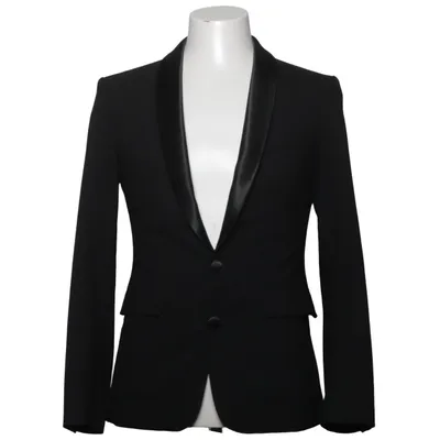 Smokingkavaj (Svart) från Zara Man Elastan, Polyester