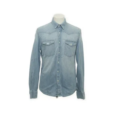 Denim blouse (Blauw) van Acne Katoen