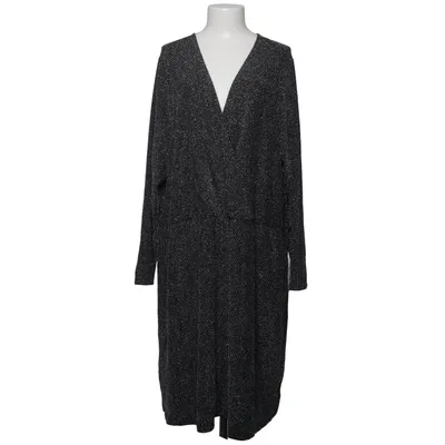 Cardigan (Cadiana, L/S, Wrap Dress) from Zizzi Elastane, Metallic fiber, Polyamide