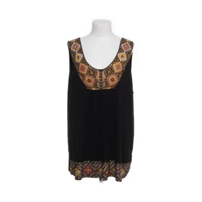 Tank Top (Black, Multicolored) from Atlas for Women Elastane, Viscose