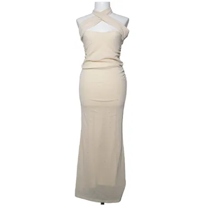 Robe de cocktail (Beige) de White Fox Élasthane, Polyamide, Polyester