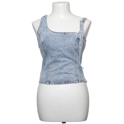 Crop top (Bleu) de Nasty Gal Coton, Viscose
