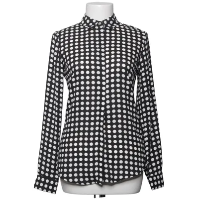 Bluse (Sort, Hvid) fra R Edition