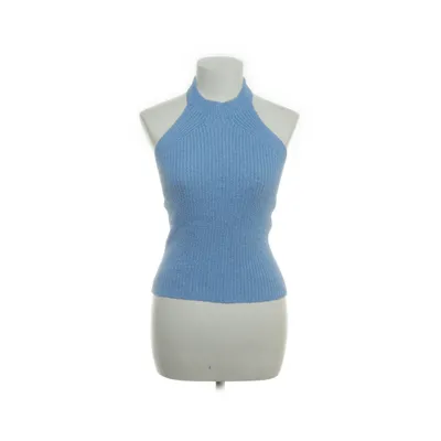 Haltertop (Blauw) van Zara Knit