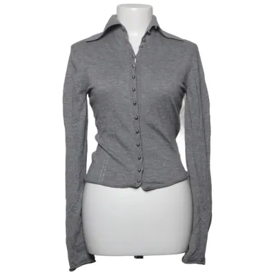 Cardigan (Gray) from H&M Studio Silk, Wool