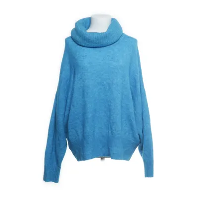 Polotröja (Blå) från Ichi Akryl, Alpackaull, Elastan, Återvunnen polyester