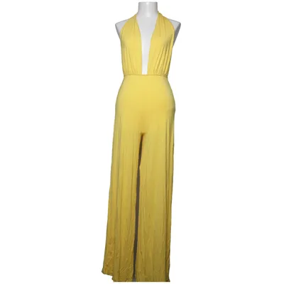 Jumpsuit (Geel) van Shein Elastaan, Viscose