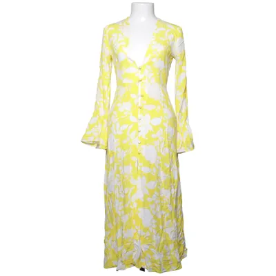 Klänning (Gul, Vit, Flerfärgad) från Trendyol Viskos