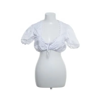 Dirndl blouse (White) from Basic Style Cotton