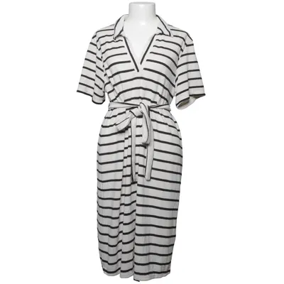 Polo dress (Beige, Black) from H&M Mama Polyester, Viscose