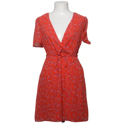 Robe portefeuille (Rouge, Multicolore) de Nelly x Glamorous Polyester