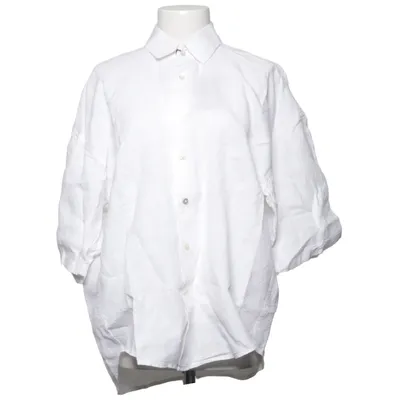 Short sleeve shirt (White) from Natural Wave Linen