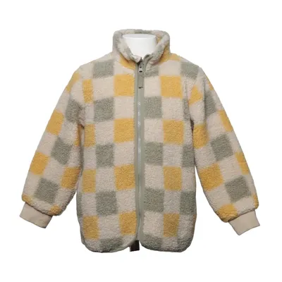 Fleecejakke (Gul, Grøn, Hvid) fra Lindex Kids Polyester