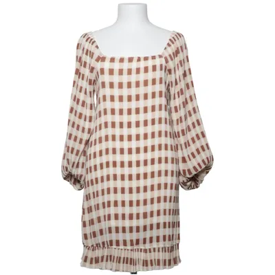 Dress (Brown, Beige) from May Polyester