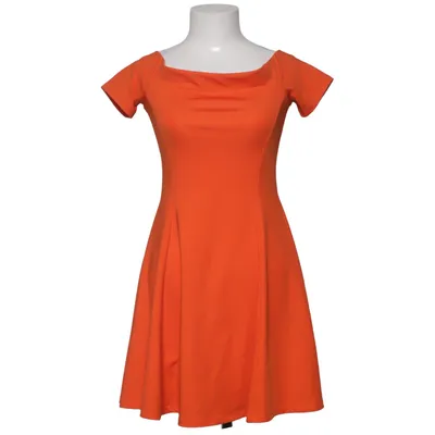 Robe (Orange) de Zara W&B Collection Élasthane, Polyester