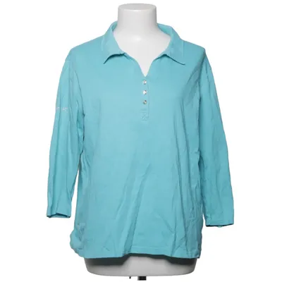 Rugby shirt (Blue) from Trigema Cotton, Elastane