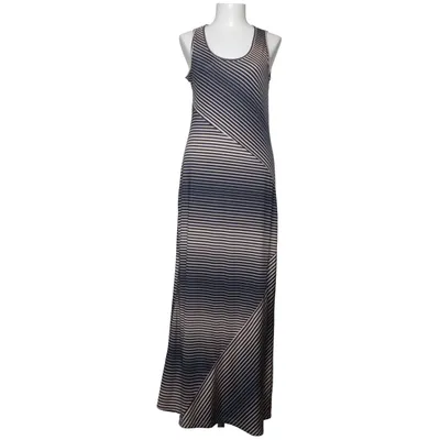 Robe longue (Bleu, Beige) de Paramour Élasthane, Polyester