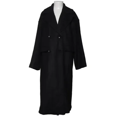 Mantel (Schwarz) von YAS Recyceltes Polyester, Wolle