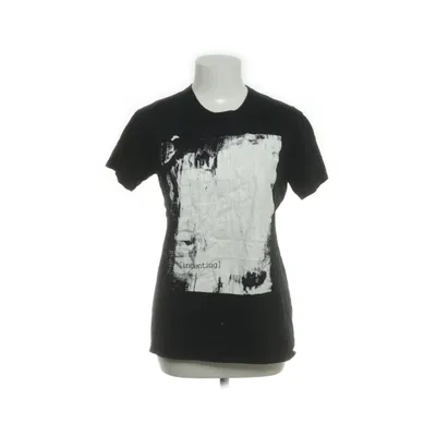 T-shirt (Sort, Hvid) fra Gildan Softstyle Bomuld