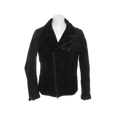 Shearling jacket (Black) from Rockandblue