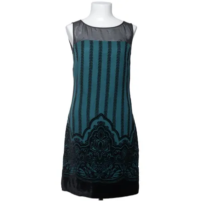 Jurk (Blauw, Zwart) van Monsoon Acetaat, Polyester, Zijde, Viscose