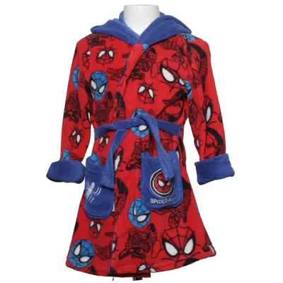 Bathrobe (Red, Blue, Multicolored) from Spiderman Polyester