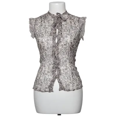 Top (Beige, Black) from Portmans Silk