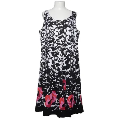 Kjole (Sort, Hvid, Pink) fra Sheego Bomuld, Elastan, Polyester
