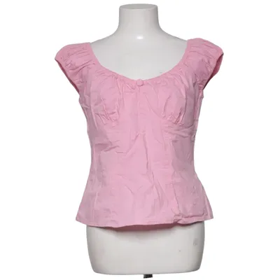 Tanktop  (Pink) fra Hell Bunny Bomuld, Elastan