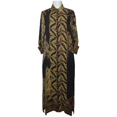 Robe chemise (Noir, Jaune, Multicolore) de Katarina Nyman Soie