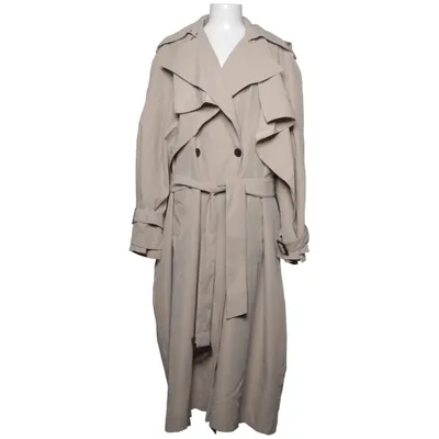 Trench coat (Beige) from VanNziIL Elastane, Polyester