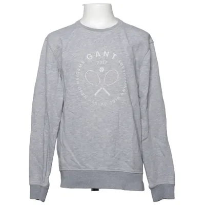 Collegetröja (Grå) från GANT x Båstad Bomull, Polyester
