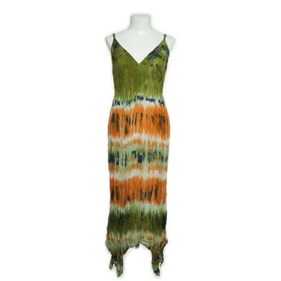 Jurk (Groen, Meerkleurig) van Indiska Viscose