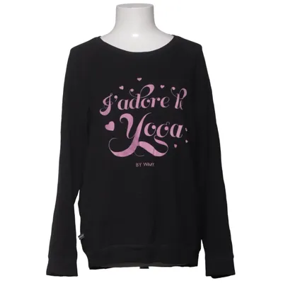 Collegetröja (Svart, Rosa) från Wear My Yoga Bomull, Modal