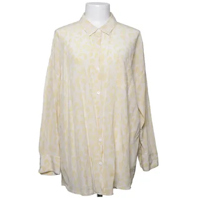 Bluse (Gul, Hvid) fra Kokoon Silke