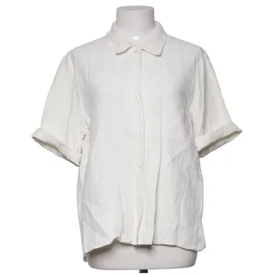 Kortærmet skjorte (Hvid) fra Arket Linned, Viscose