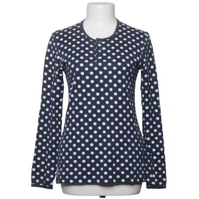 Långärmad t-shirt (Blå, Vit) från Marimekko Bomull