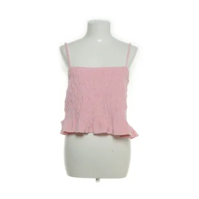 Tanktop (Roze) van H&M Katoen, Polyester