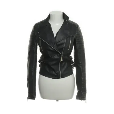Bikerjakke (Sort) fra Voyelles Polyurethan, Polyester