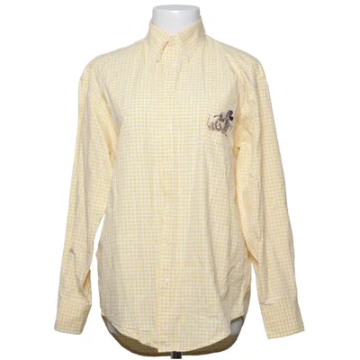 Buttondown-skjorta (Gul, Vit) från Donaldson Bomull