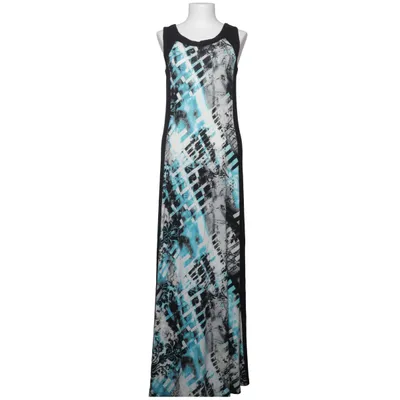 Robe longue (Noir, Bleu, Blanc) de Yest Élasthane, Viscose